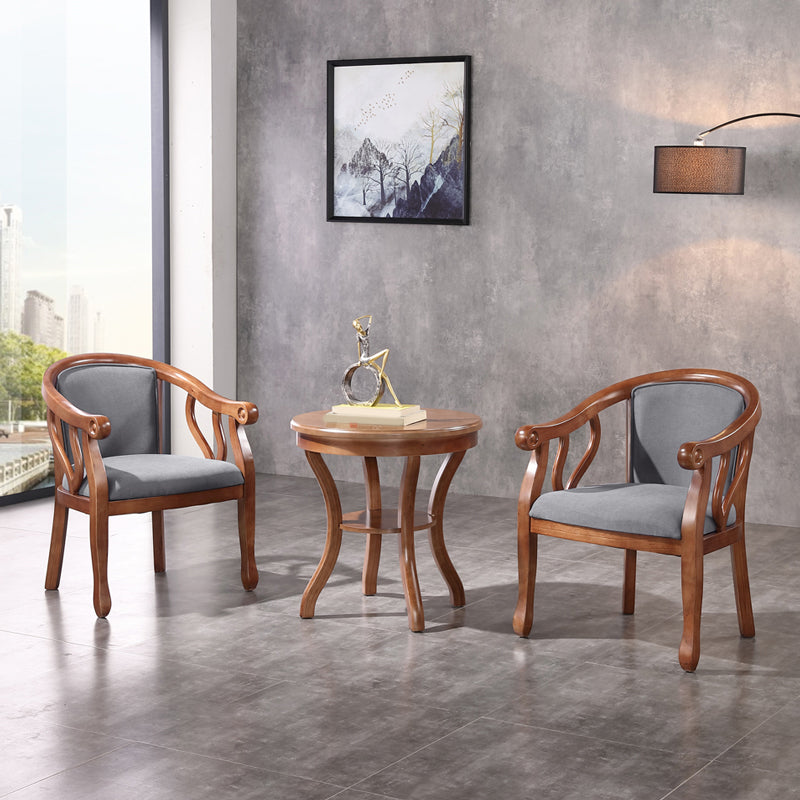 Sedia da pranzo in stile tradizionale sedia a braccio sala da pranzo in legno per hotel