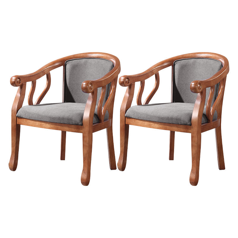 Sedia da pranzo in stile tradizionale sedia a braccio sala da pranzo in legno per hotel