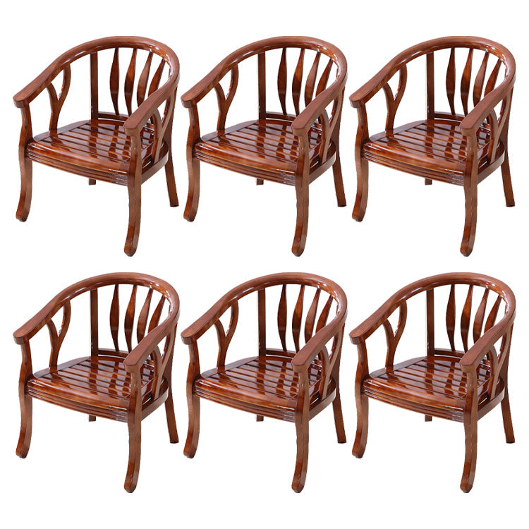 Sedia da pranzo in stile tradizionale sedia a braccio sala da pranzo in legno per hotel