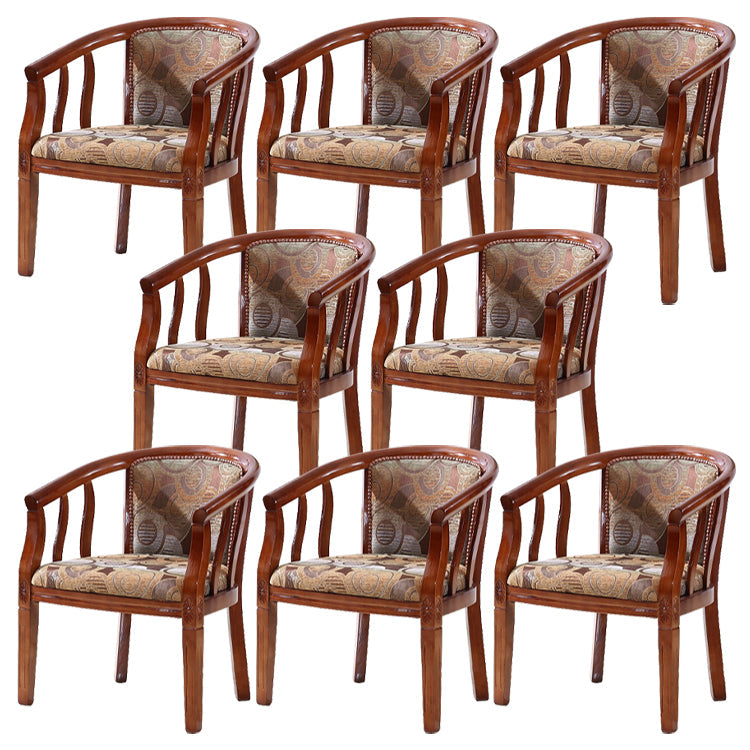 Sedia da pranzo in stile tradizionale sedia a braccio sala da pranzo in legno per hotel