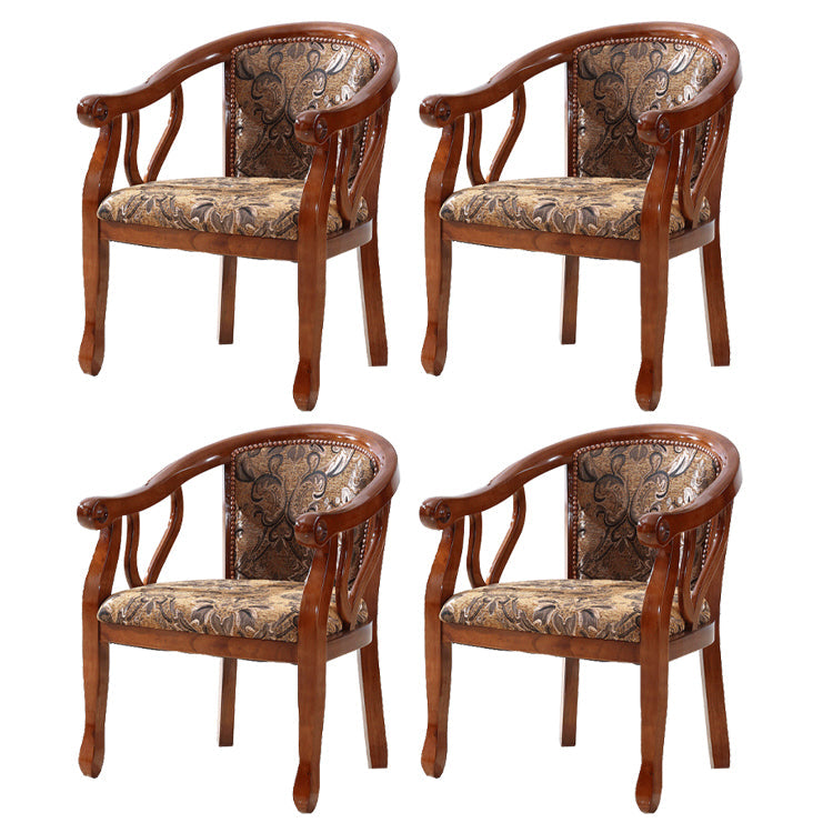 Sedia da pranzo in stile tradizionale sedia a braccio sala da pranzo in legno per hotel