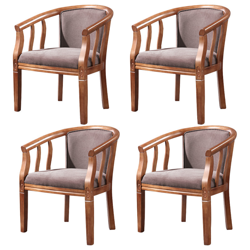 Sedia da pranzo in stile tradizionale sedia a braccio sala da pranzo in legno per hotel