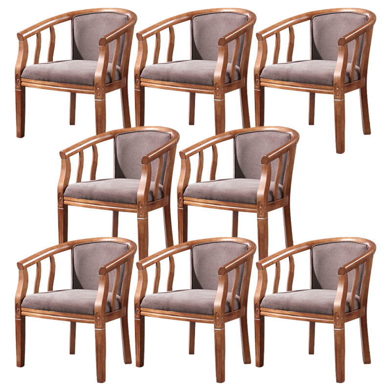 Sedia da pranzo in stile tradizionale sedia a braccio sala da pranzo in legno per hotel