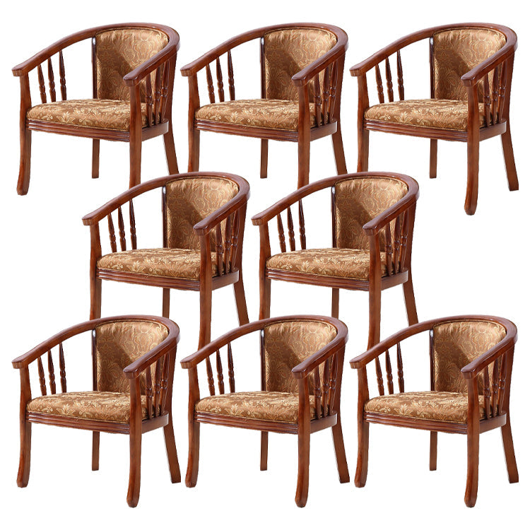 Sedia da pranzo in stile tradizionale sedia a braccio sala da pranzo in legno per hotel