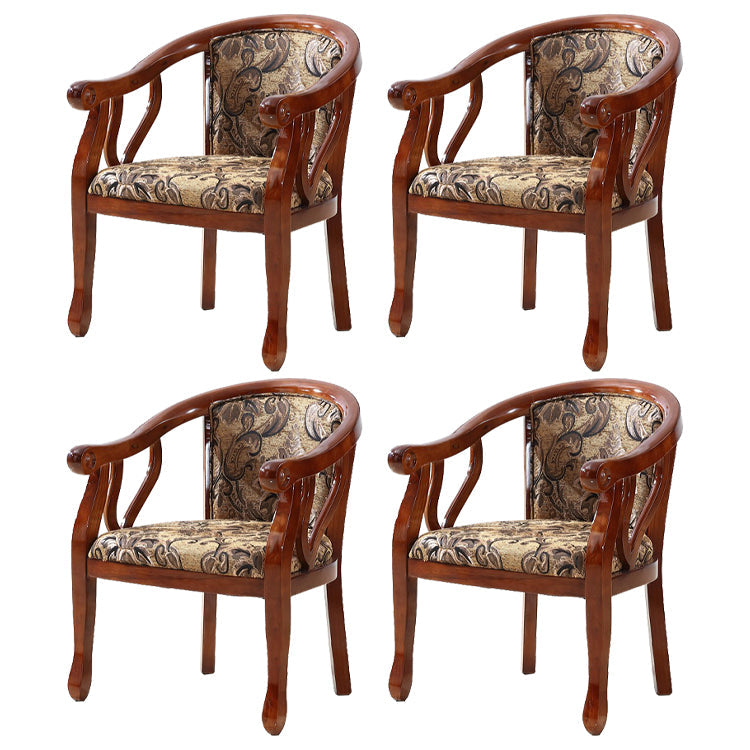 Sedia da pranzo in stile tradizionale sedia a braccio sala da pranzo in legno per hotel