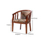 Sedia da pranzo in stile tradizionale sedia a braccio sala da pranzo in legno per hotel