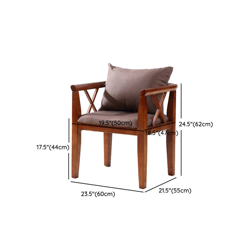 Sedia da pranzo in stile tradizionale sedia a braccio sala da pranzo in legno per hotel