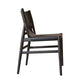 Modern Simple Side Chair Wooden Frame Kitchen Dining Chair for Home Use Matte Black 1 Piece Clearhalo 'Dining Chairs' 'Dining Tables & Seating' 'dining_chair' 'furn' 'furn_dining_chair' 'Furniture' 'Kitchen & Dining Furniture' 7618837
