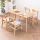 Wood Contemporary Kitchen Armless Chairs Open Back Dining Side Chair