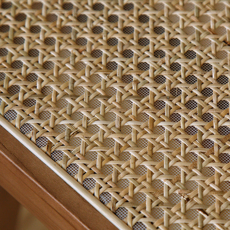 Chaise de bras en bois massif de style nordique pour salle à manger, 17 "