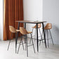 Modern Faux Leather Low Back Bucket Bar Stools with Metal Base Clearhalo 'Bar Furniture' 'Bar Stools' 'bar_stools' 'furn' 'furn_bar_stools' 'Furniture' 'Kitchen & Dining Furniture' 7619257