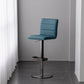Tabouret de comptoir réglable de style moderne avec coussin en cuir et pied simple