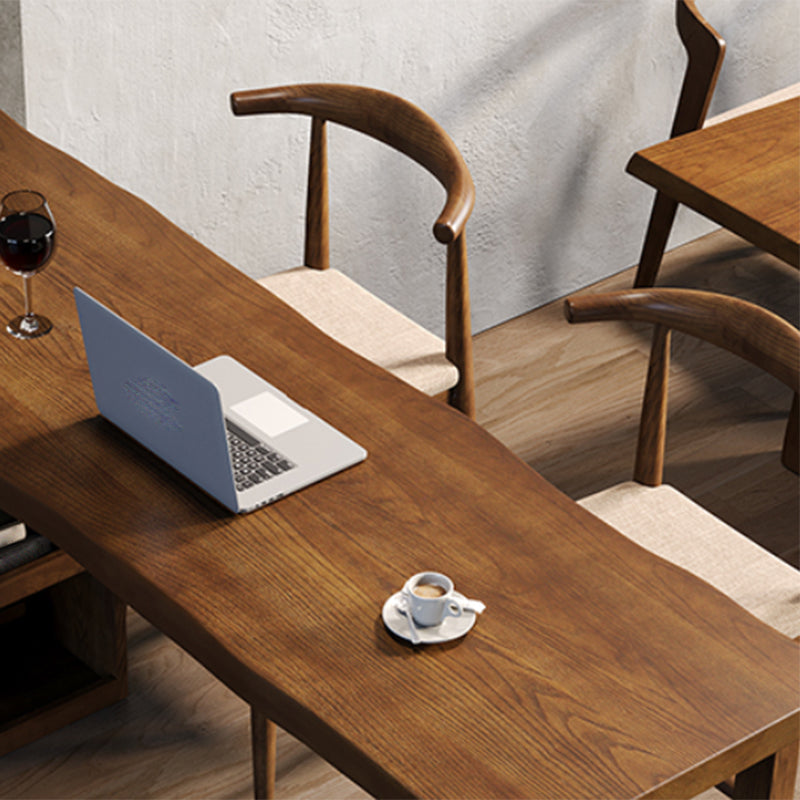 3 Pieces Counter Height Pub Set in Brown, Contemporary Solid Wood Clearhalo 'Bar Furniture' 'furn' 'furn_home_bar_bar_sets' 'Furniture' 'Home Bars & Bar Sets' 'home_bar_bar_sets' 'Kitchen & Dining Furniture' 7619843