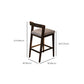 3 Pieces Counter Height Pub Set in Brown, Contemporary Solid Wood Clearhalo 'Bar Furniture' 'furn' 'furn_home_bar_bar_sets' 'Furniture' 'Home Bars & Bar Sets' 'home_bar_bar_sets' 'Kitchen & Dining Furniture' 7619850