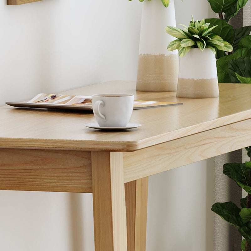 Juego de pub con altura de mostrador de 1/2/3 piezas en total natural con madera maciza