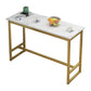 Glam Style Rectangle Wood Bar Height Pub Table for Living Room Clearhalo 'Bar Furniture' 'Bar Tables' 'bar_tables' 'furn' 'furn_bar_tables' 'Furniture' 'Kitchen & Dining Furniture' 7619983