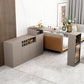Modern Style Wood Specialty Bar Height Pub Table for Living Room Clearhalo 'Bar Furniture' 'Bar Tables' 'bar_tables' 'furn' 'furn_bar_tables' 'Furniture' 'Kitchen & Dining Furniture' 7620033