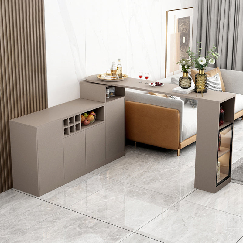 Modern Style Wood Specialty Bar Height Pub Table for Living Room Clearhalo 'Bar Furniture' 'Bar Tables' 'bar_tables' 'furn' 'furn_bar_tables' 'Furniture' 'Kitchen & Dining Furniture' 7620033