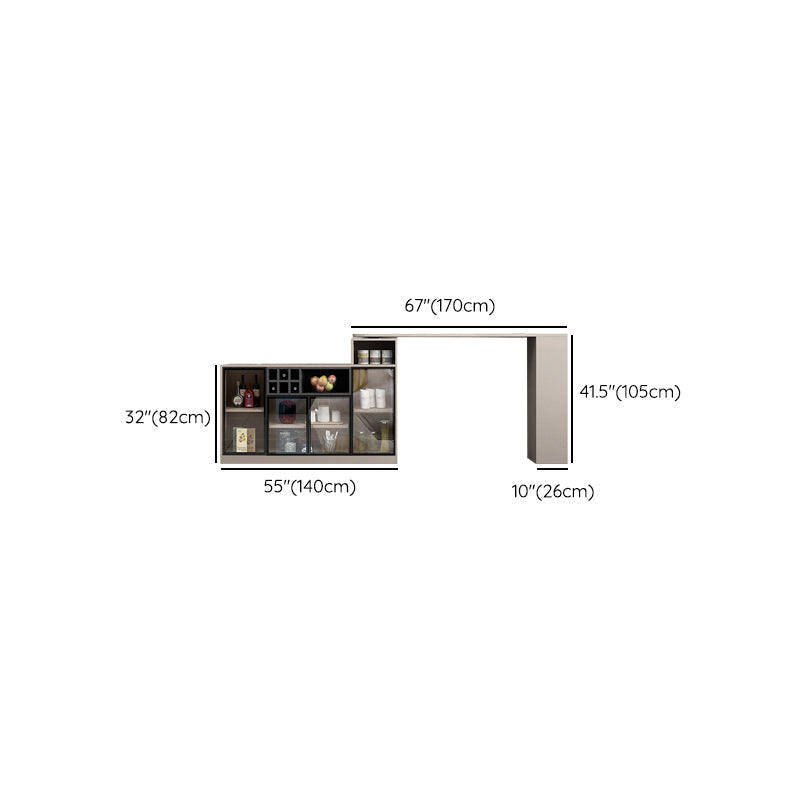 Modern Style Wood Specialty Bar Height Pub Table for Living Room Clearhalo 'Bar Furniture' 'Bar Tables' 'bar_tables' 'furn' 'furn_bar_tables' 'Furniture' 'Kitchen & Dining Furniture' 7620064