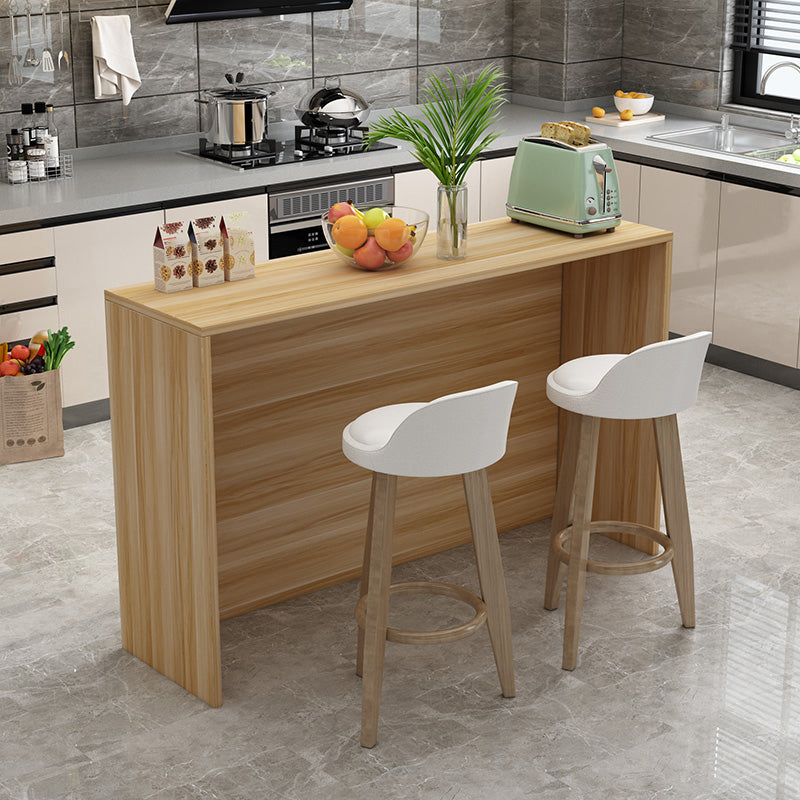 Matte Finish Manufactured Wood Pub Table Rectangle Bistro Table for Living Room Clearhalo 'Bar Furniture' 'Bar Tables' 'bar_tables' 'furn' 'furn_bar_tables' 'Furniture' 'Kitchen & Dining Furniture' 7620220