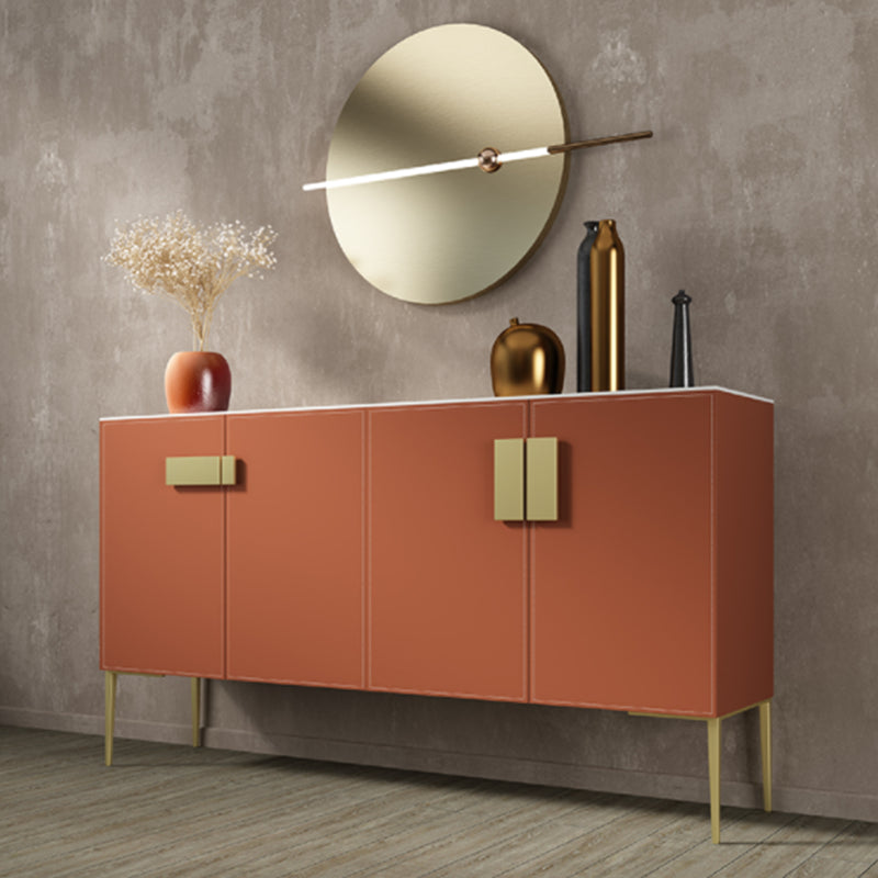 Modernism Stone Singboard Table Table Se incluye aparador para sala de estar