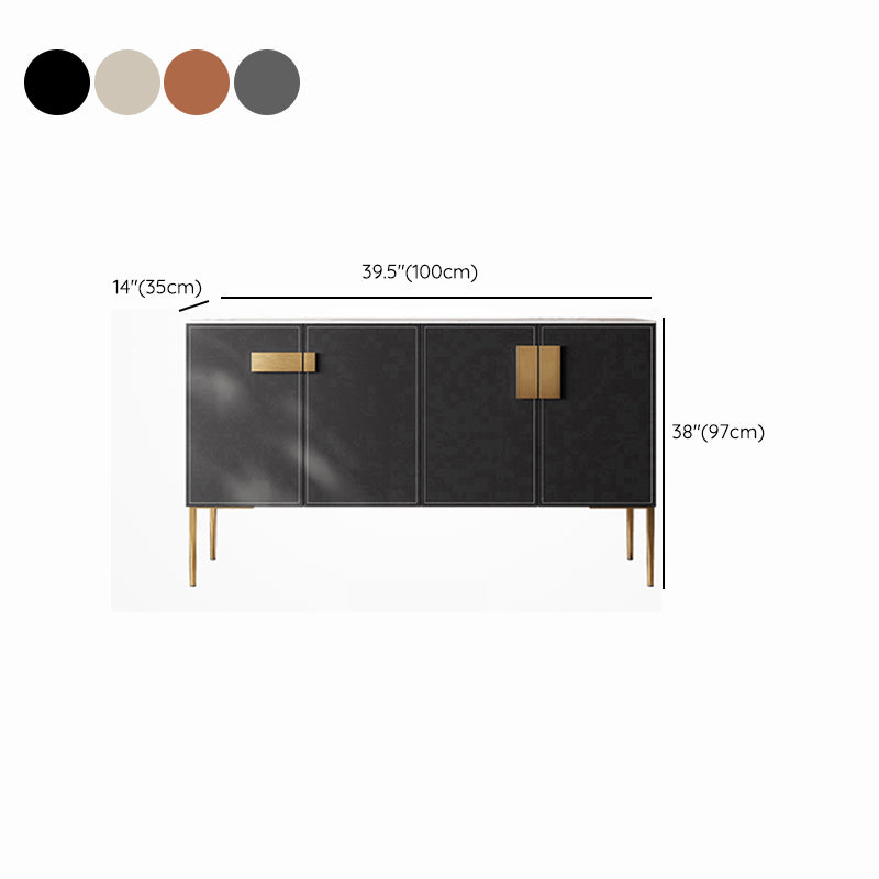 Modernism Stone Singboard Table Table Se incluye aparador para sala de estar