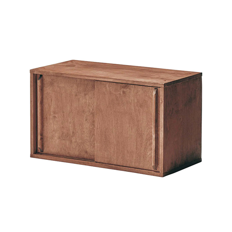 Mesa del aparador de pino lateral moderno con puertas para sala de estar