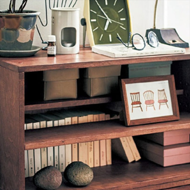 Mesa del aparador de pino lateral moderno con puertas para sala de estar