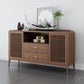 Solid Wooden Sideboard Table 15.7" W √ó35.4" H Living Room Buffet Stand Clearhalo 'buffet_sideboard' 'Buffets & Sideboards' 'furn' 'furn_buffet_sideboard' 'Furniture' 'Kitchen & Dining Furniture' 7620400