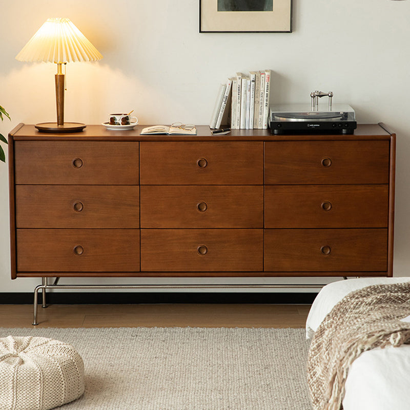 Tocador de madera horizontal horizontal para sala de estar para sala de estar