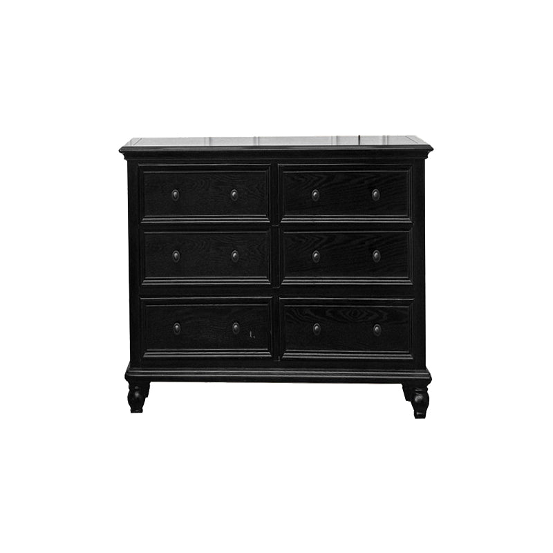 Compañero de madera sólida de cofre de almacenamiento tradicional con 3/4/5/7/9/10 cajones