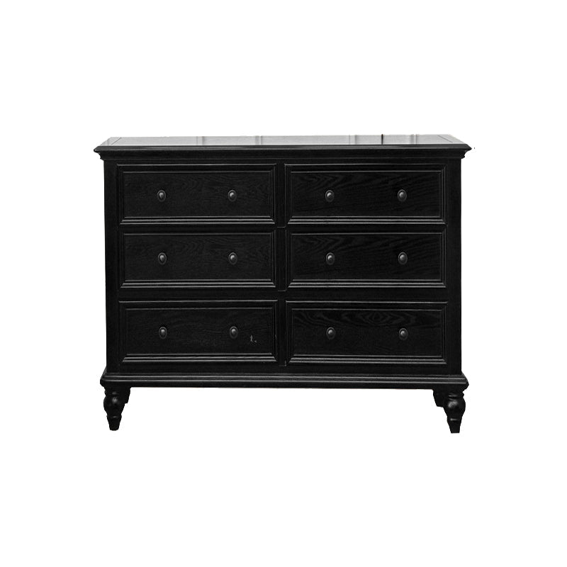 Compañero de madera sólida de cofre de almacenamiento tradicional con 3/4/5/7/9/10 cajones