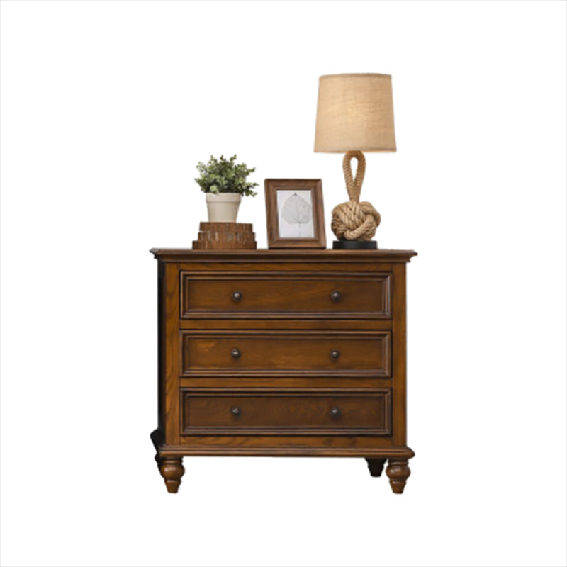 Solid Wood Storage Chest Dresser Brown Storage Chest with Drawers https: res.litfad.com site img item 2023 02 30 7622055 1200x1200.jpg Clearhalo 'Bedroom Furniture' 'Dressers & Chests' 'dressers_chests' 'furn' 'furn_dressers_chests' 'Furniture' 7622055