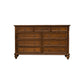 Solid Wood Storage Chest Dresser Brown Storage Chest with Drawers https: res.litfad.com site img item 2023 02 20 7622061 1200x1200.jpg Clearhalo 'Bedroom Furniture' 'Dressers & Chests' 'dressers_chests' 'furn' 'furn_dressers_chests' 'Furniture' 7622061