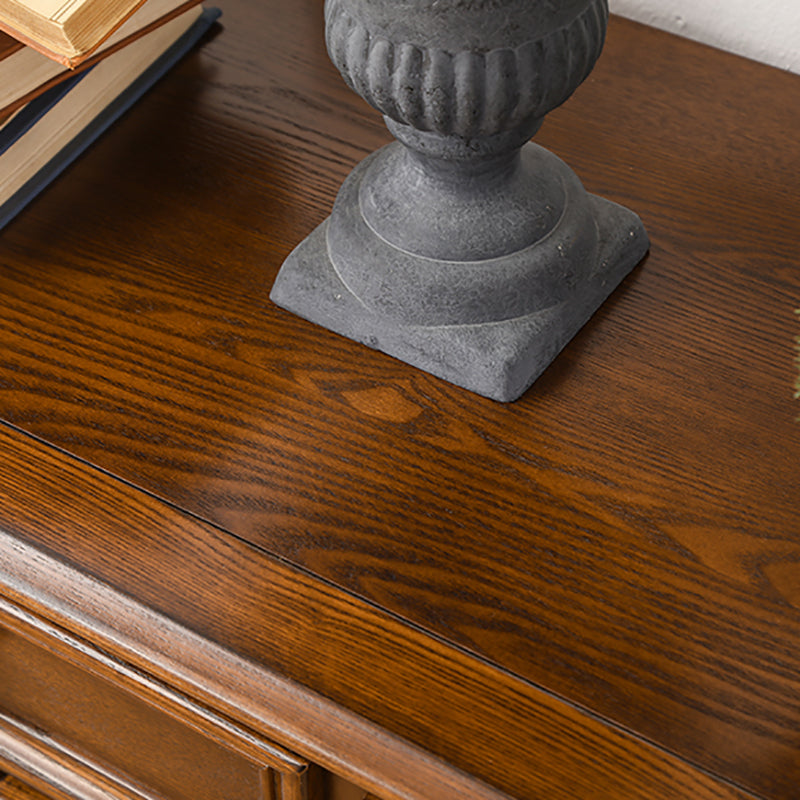 Solid Wood Storage Chest Dresser Brown Storage Chest with Drawers Clearhalo 'Bedroom Furniture' 'Dressers & Chests' 'dressers_chests' 'furn' 'furn_dressers_chests' 'Furniture' 7622069