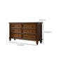 Solid Wood Storage Chest Dresser Brown Storage Chest with Drawers Clearhalo 'Bedroom Furniture' 'Dressers & Chests' 'dressers_chests' 'furn' 'furn_dressers_chests' 'Furniture' 7622075