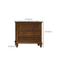 Solid Wood Storage Chest Dresser Brown Storage Chest with Drawers Clearhalo 'Bedroom Furniture' 'Dressers & Chests' 'dressers_chests' 'furn' 'furn_dressers_chests' 'Furniture' 7622088