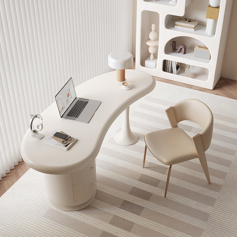 Engineered Wood Writing Desk Modern Office Desk with 2 Drawers 70.9"L x 23.6"W x 29.5"H Clearhalo 'furn' 'furn_office_desk' 'Furniture' 'Office Desks' 'Office Furniture' 'office_desk' 7622195