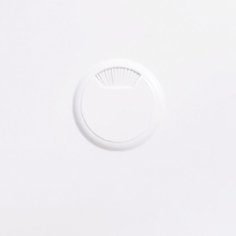 Bureau de bureau à domicile blanc Hauteur réglable Wood Writing Bureau avec base en T