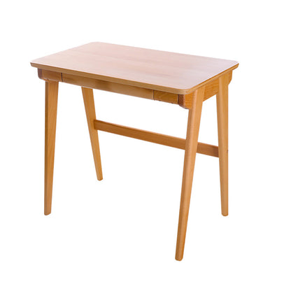 Bureau de bureau de chambre à coucher en bois massif moderne bureau de style, 29,5 pouces de haut