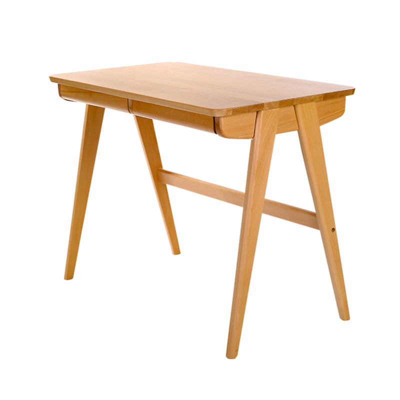 Bureau de bureau de chambre à coucher en bois massif moderne bureau de style, 29,5 pouces de haut