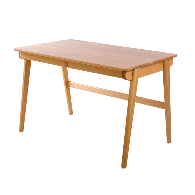 Bureau de bureau de chambre à coucher en bois massif moderne bureau de style, 29,5 pouces de haut