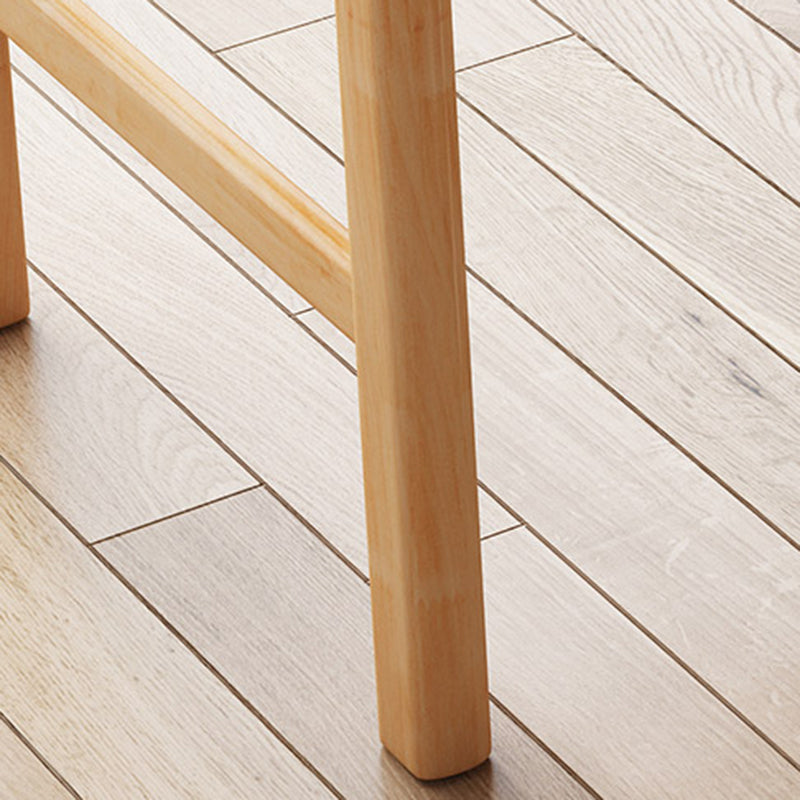 Base de piédestal en bois massif berce