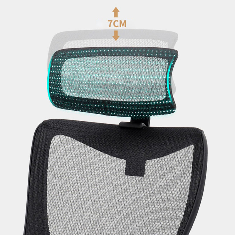 Sedia da slitta per armi rimovibile Meccanismo di inclinazione della sedia da scrivania ergonomica con ruote