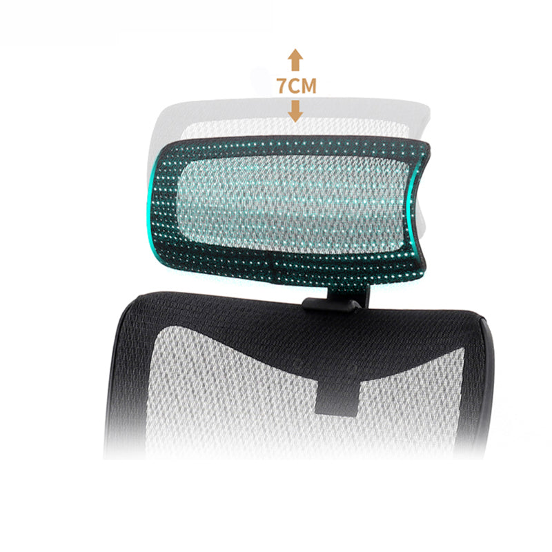 取り外し可能なアームスライドチェアの傾きメカニズムホイール付き人間工学に基づいたデスクチェア