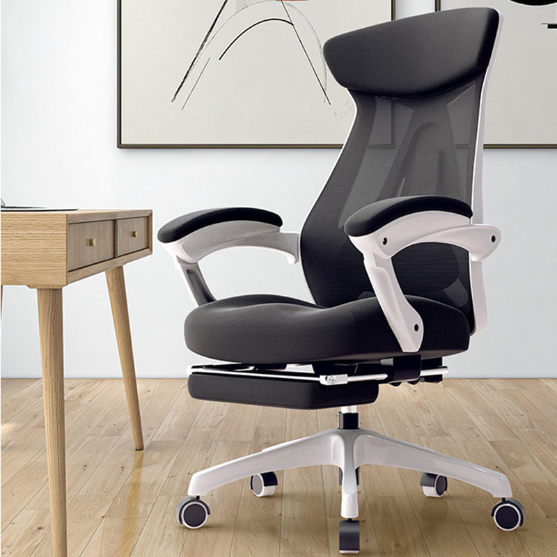 Padded Arms Office Chair No Distressing Tilt Mechanism Ergonomic Slide Chair Clearhalo 'furn' 'furn_office_chair' 'Furniture' 'Office Chairs' 'Office Furniture' 'office_chair' 7622451