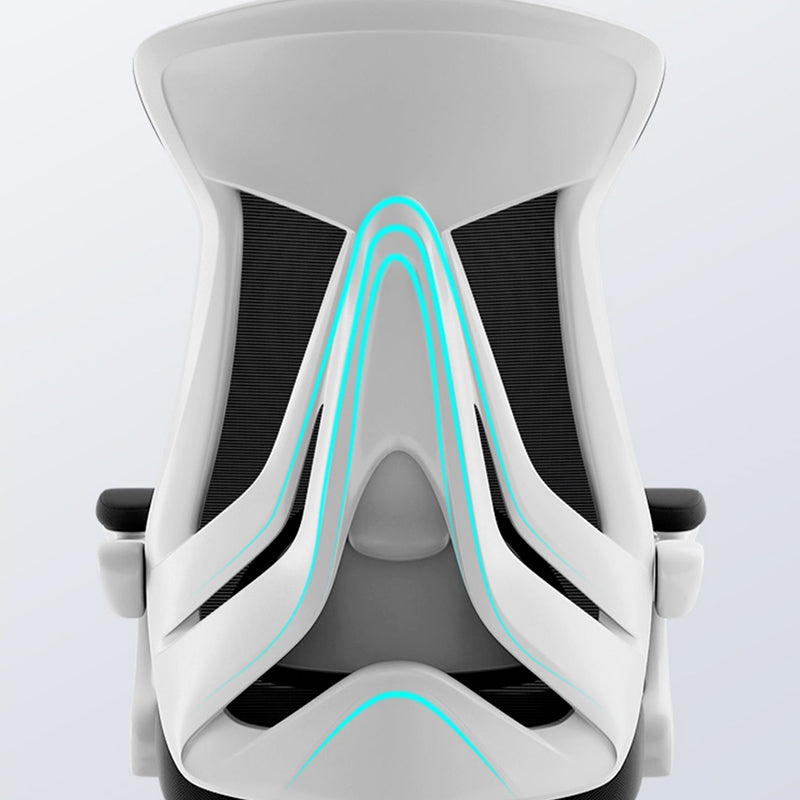 Padded Arms Office Chair No Distressing Tilt Mechanism Ergonomic Slide Chair Clearhalo 'furn' 'furn_office_chair' 'Furniture' 'Office Chairs' 'Office Furniture' 'office_chair' 7622462