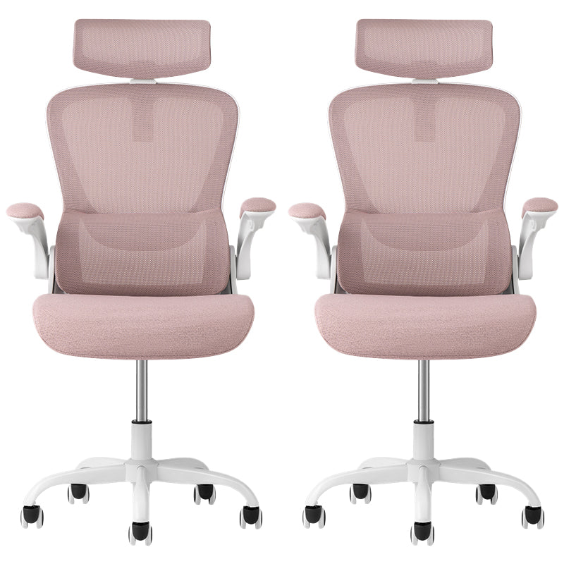 Modern Removable Arms Slide Chair No Distressing Ergonomic Desk Chair