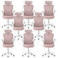 Modern Removable Arms Slide Chair No Distressing Ergonomic Desk Chair