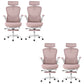 Modern Removable Arms Slide Chair No Distressing Ergonomic Desk Chair